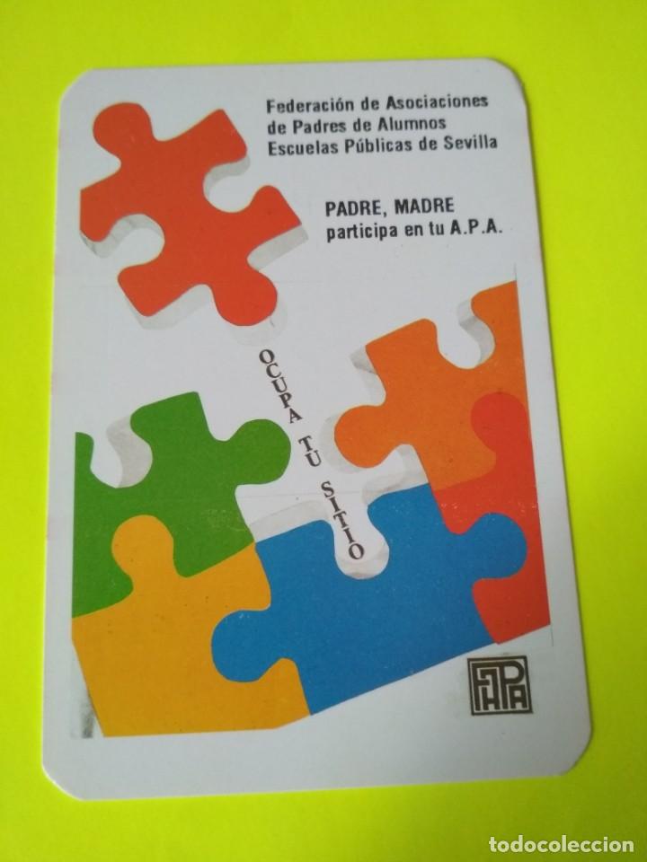 Coleccionismo calendarios: Calendario federaci&oacute;n asociaciones padres 1989