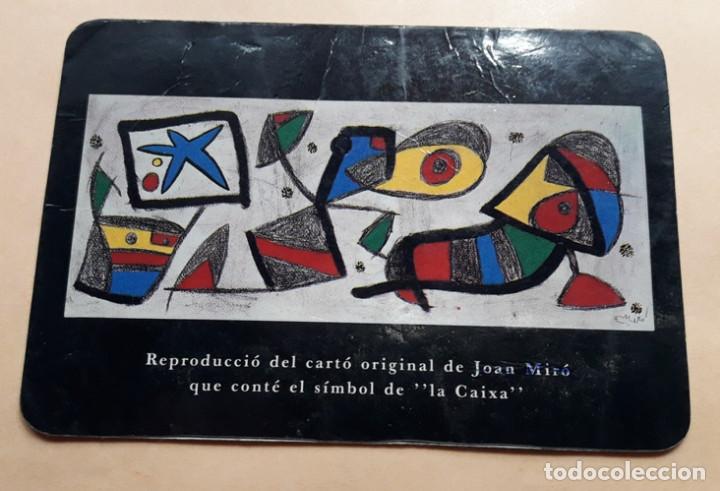 Coleccionismo Calendarios: CALENDARIO 1991 LA CAIXA. CAIXA DE PENSIONS. REPRODUCCION CARTEL DE JOAN MIRO.
