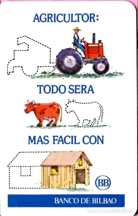 Coleccionismo calendarios: CALENDARIO FOURNIER BANCO DE BILBAO AGRICULTOR A&Ntilde;O 1976