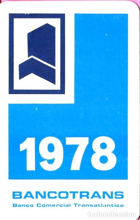 Collectionnisme Calendriers: CALENDARIO FOURNIER  BANCOTRANS A&Ntilde;O 1978