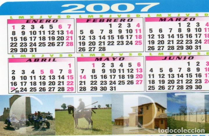 Coleccionismo Calendarios: Calendario de Publicidad 2007 - CENTRO DE TURISMO RURAL DE TIEDRA
