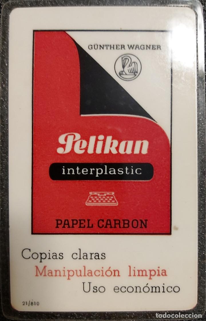 Coleccionismo Calendarios: A&ntilde;o 1968. Calendario PELIKAN, cintas mecanogr&aacute;ficas.