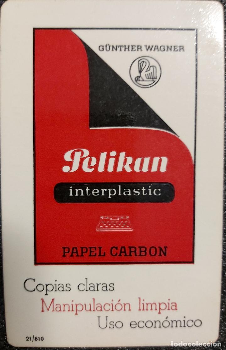 Coleccionismo Calendarios: A&ntilde;o 1971. Calendario PELIKAN, cintas mecanogr&aacute;ficas.