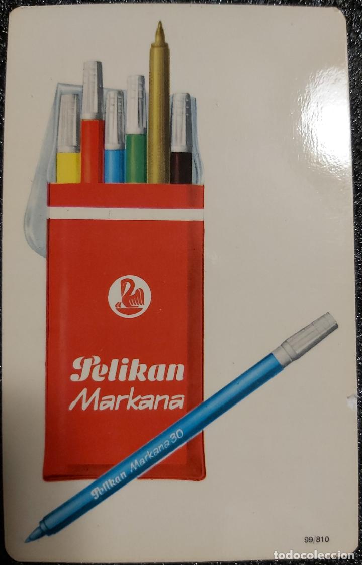 Coleccionismo Calendarios: A&ntilde;o 1973. Calendario PELIKAN, rotulador Markana 30.