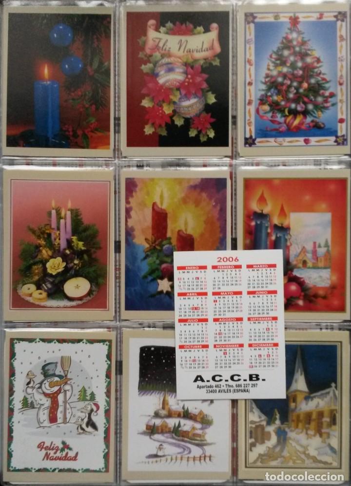 Coleccionismo Calendarios: SERIE 9 CALENDARIOS NAVIDAD 2006