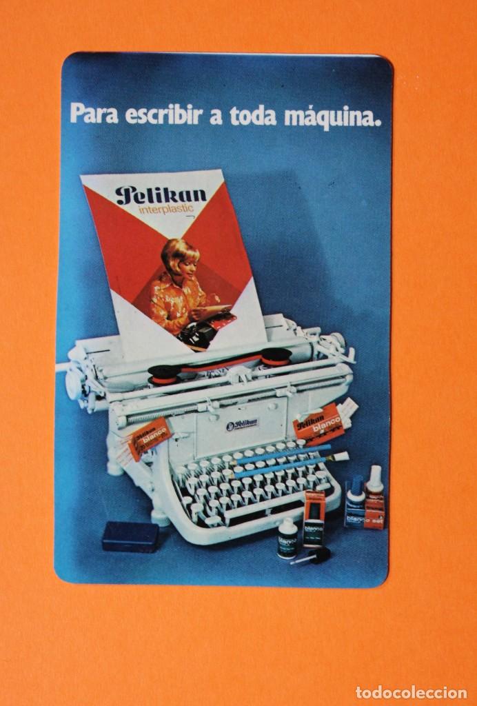 Coleccionismo Calendarios: CALENDARIO DE BOLSILLO PELIKAN.  A&Ntilde;O 1980. MAQUINA DE ESCRIBIR. ACCESORIOS.