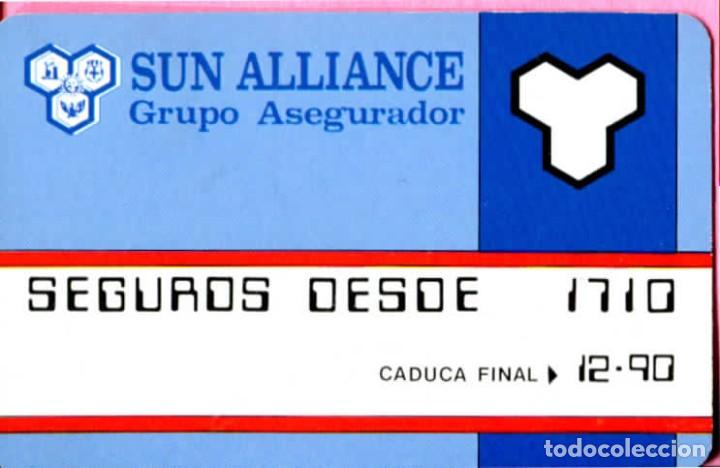 Coleccionismo calendarios: Calendario Fournier. Sun Alliance 1990