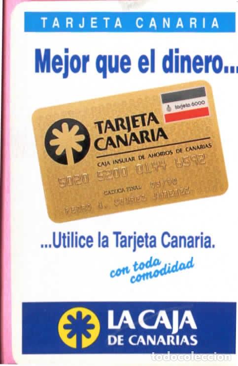 Coleccionismo calendarios: CALENDARIO FOURNIER LA CAJA DE CANARIAS A&Ntilde;O 1990