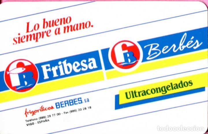 Coleccionismo calendarios: CALENDARIO BOLSILLO FOURNIER, ' FRIBESA FRIGORIFICOS BERBES VIGO ' 1991