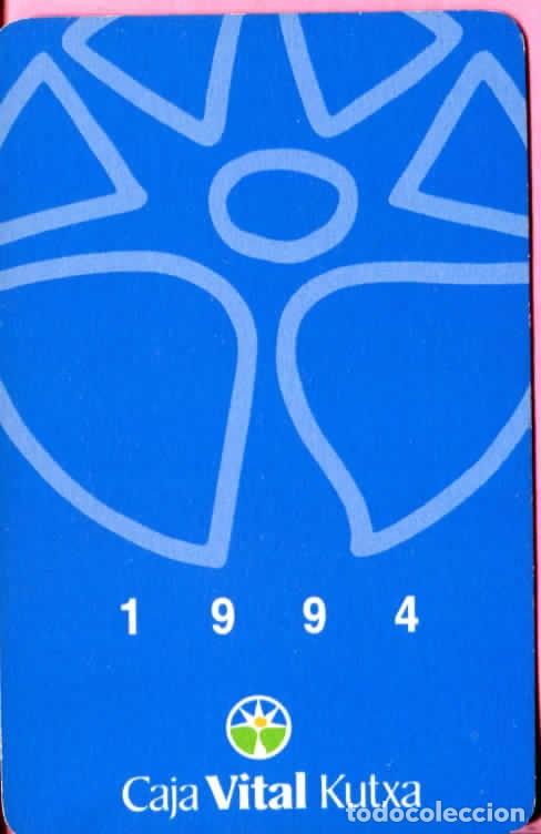 Coleccionismo calendarios: CALENDARIO FOURNIER - CAJA VITAL KUTXA A&Ntilde;O 1994 -