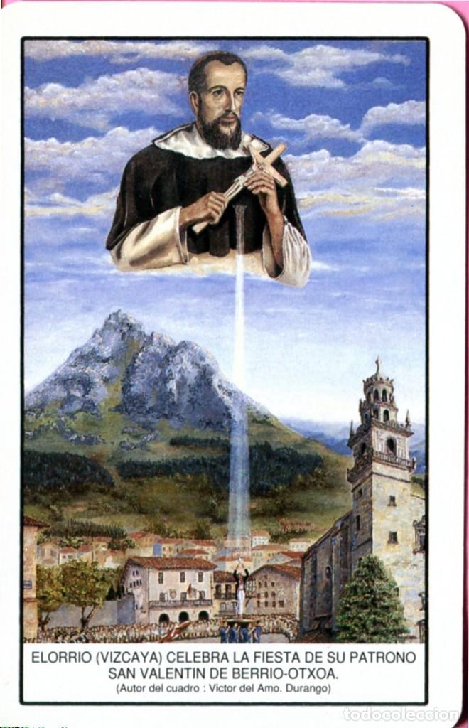 Coleccionismo calendarios: Calendario de SAN VALENT&Iacute;N DE BERRIO-OTXOA - H. FOURNIER - A&ntilde;o 1996