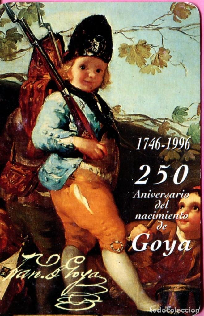 Collectables Calendars: CALENDARIO FOURNIER. IBERCAJA 1996. 250 ANIVERSARIO NACIMIENTO DE GOYA