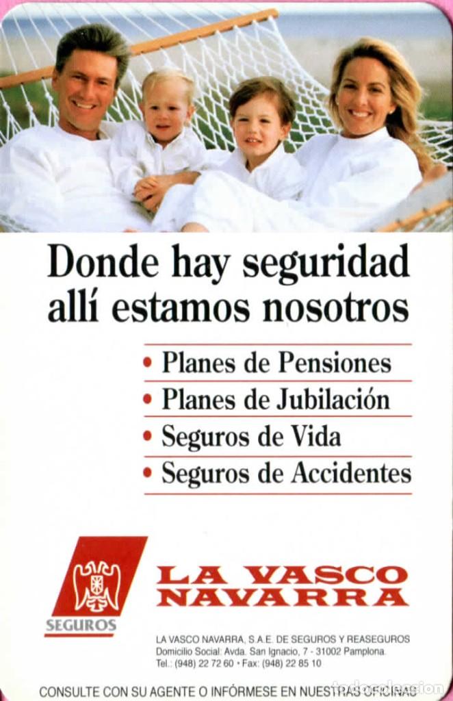 Coleccionismo calendarios: Calendario Fournier. La Vasco Navarra 1998