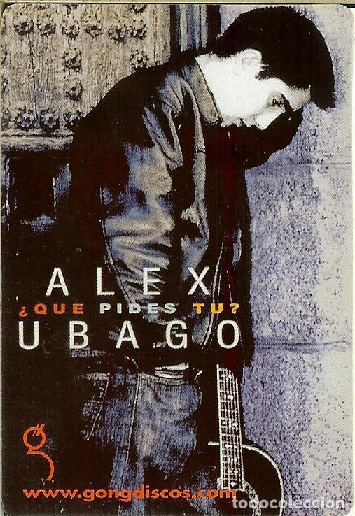 Coleccionismo Calendarios: CALENDARIO PUBLICIDAD - 2003 - GONG DISCOS - ALEX UBAGO