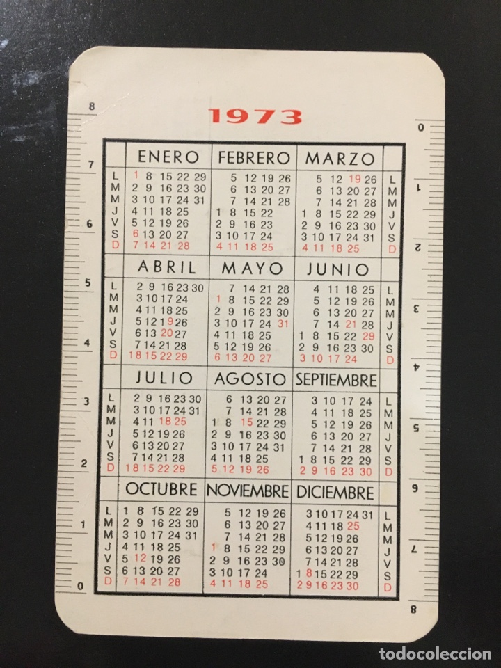 Coleccionismo calendarios: Calendario 1973 - Foto 2