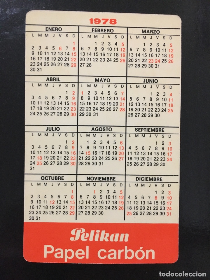 Coleccionismo calendarios: Calendario 1978 - Foto 2