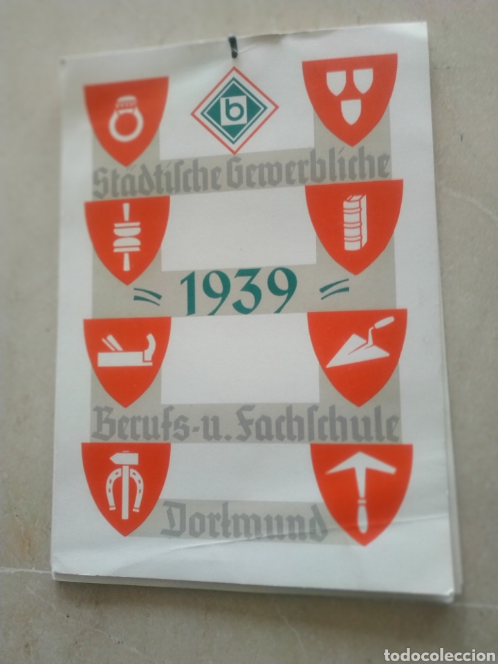 Coleccionismo calendarios: Calendario Dortmund 1939 - Foto 13