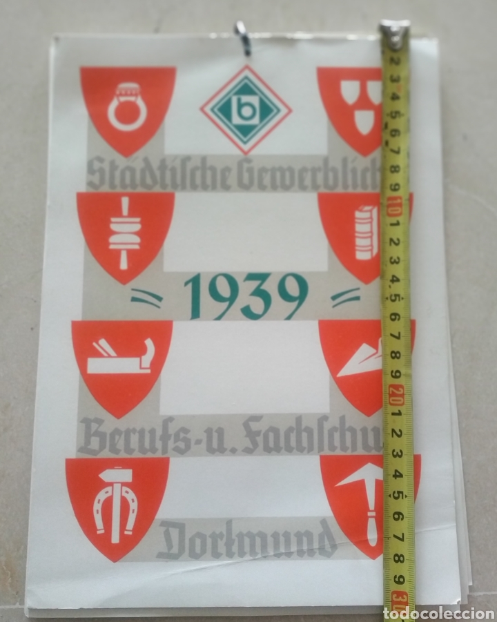 Coleccionismo calendarios: Calendario Dortmund 1939 - Foto 14