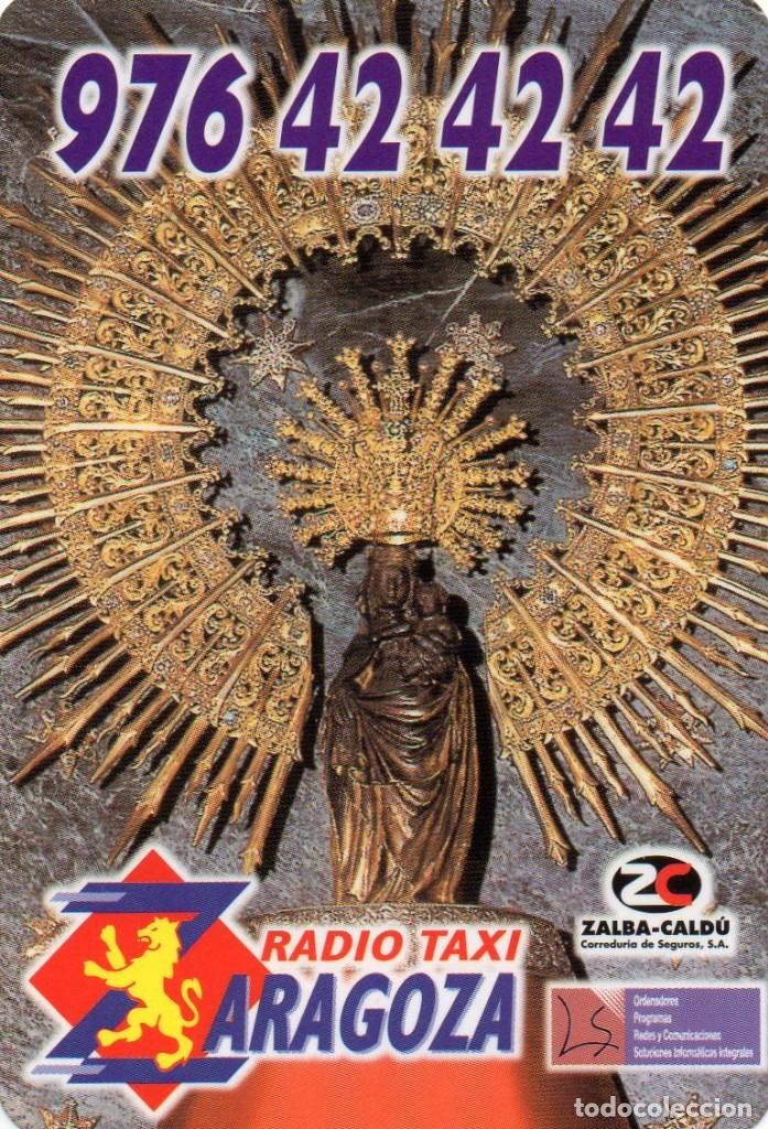 Coleccionismo calendarios: Calendario de Publicidad 2007 - RADIO TAXI ZARAGOZA