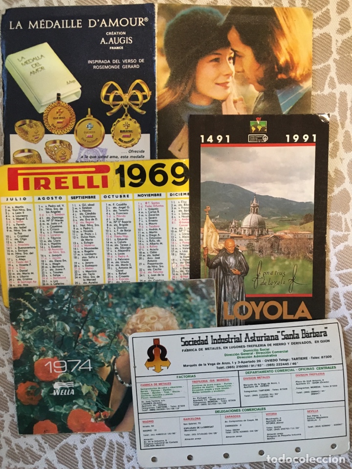 Collectables Calendars: Calendarios varios a&ntilde;os, cinco