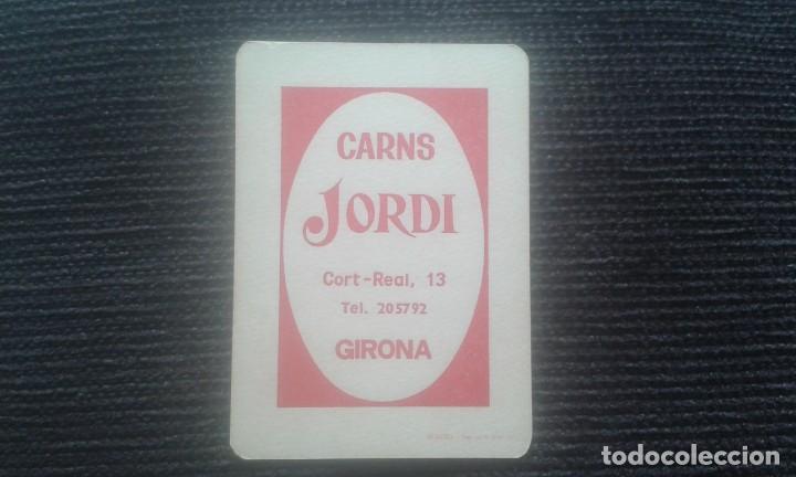 Coleccionismo calendarios: CALENDARIO DE BOLSILLO. A&Ntilde;O 1973. CARNS JORDI. GIRONA. CARNICERIA.