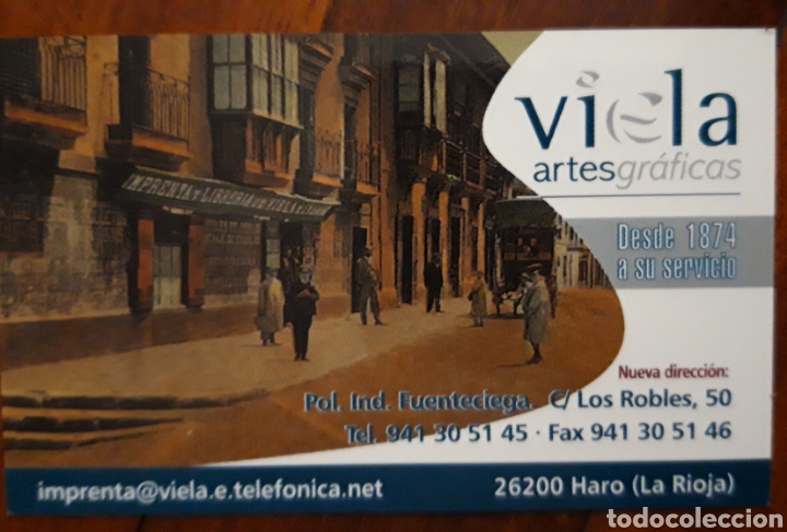 Collectionnisme Calendriers: CALENDARIO 2008 IMPRENTA VIELA DE HARO