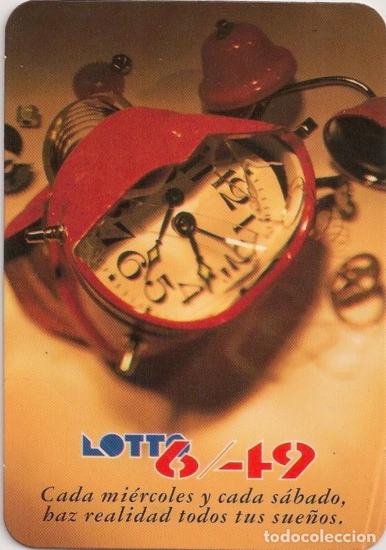 Sammeln von Kalendern: CALENDARIO LOTO 6-49 1996