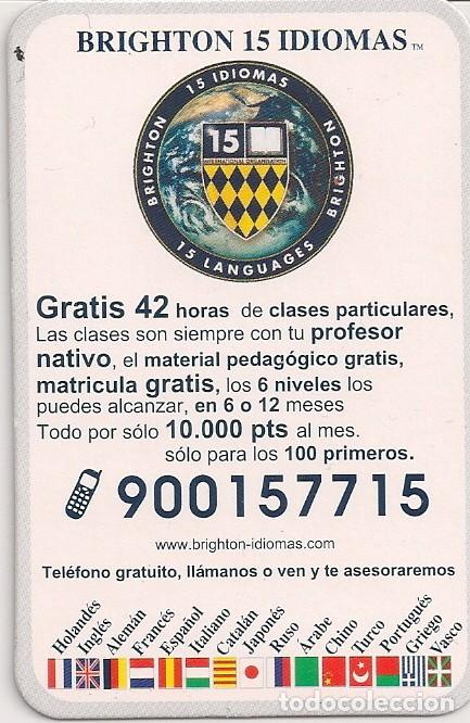 calendario-brighton-15-idiomas-2001-comprar-calendarios-antiguos-en