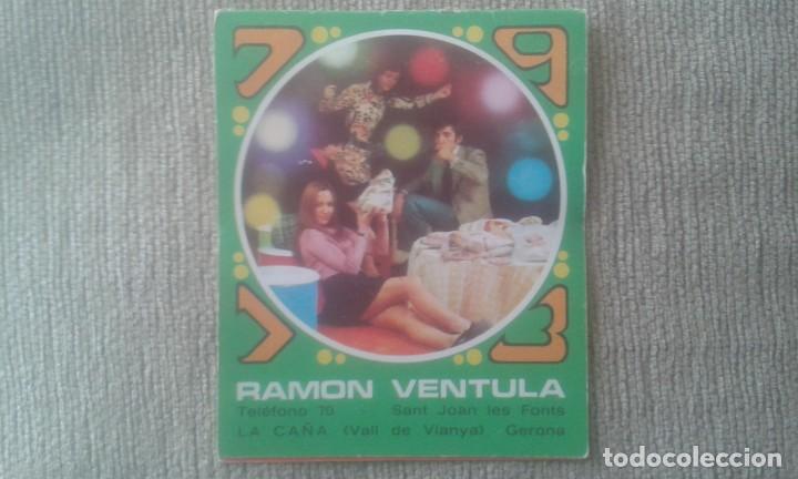 Collectables Calendars: CALENDARIO DE BOLSILLO. A&Ntilde;O 1973. RAMON VENTULA.SANT JOAN LES FONTS. LA CA&Ntilde;A.EMBUTIDOS CERDO. PEROT.
