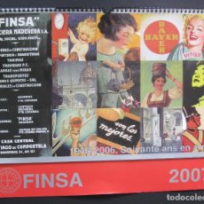 Coleccionismo Calendarios: SOIXANTE ANS EN ARRIÈRE 1946-2006 – CALENDARIO FINSA 2007