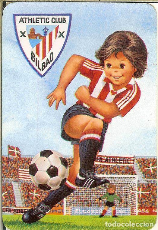 Coleccionismo calendarios: CALENDARIO DE SERIE F&Uacute;TBOL - 1985 - BO 5.978 - ATHLETIC BILBAO - Publicidad de Castro Urdiales