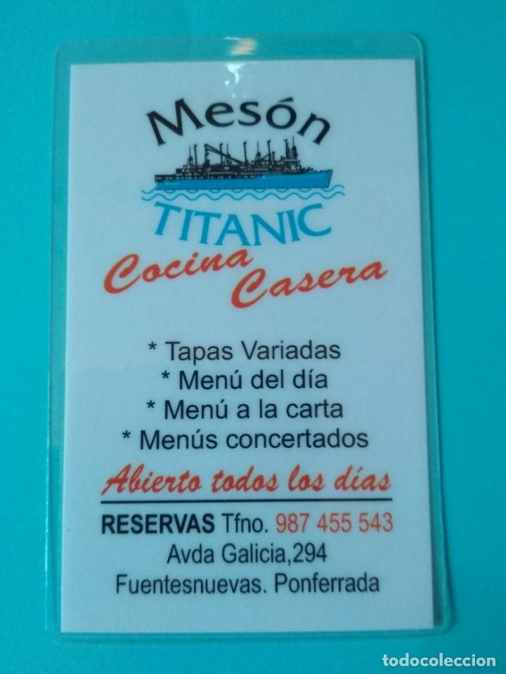 Coleccionismo Calendarios: Calendario publicitario de mes&oacute;n Titanic de 2007