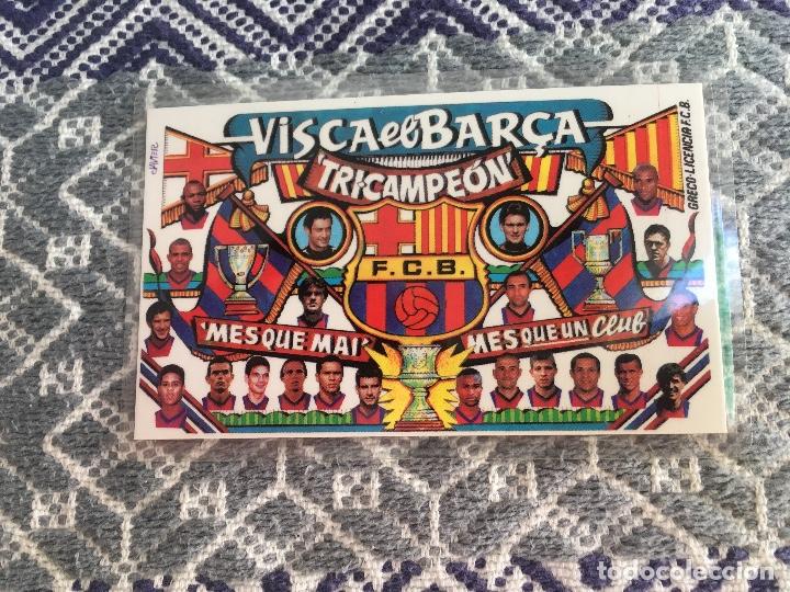 Coleccionismo calendarios: B2. CALENDARIO BARCELONA 1999 TRICAMPEON