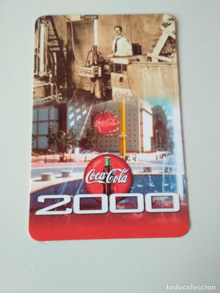 Coleccionismo calendarios: Calendario de COCA COLA A&Ntilde;O 2000 - Foto 1