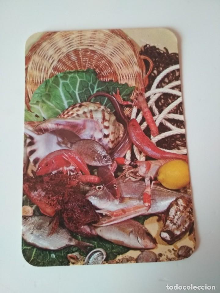 Sammeln von Kalendern: Calendario cafeteria El Roc&iacute;o de Badajoz 1981 - pescado