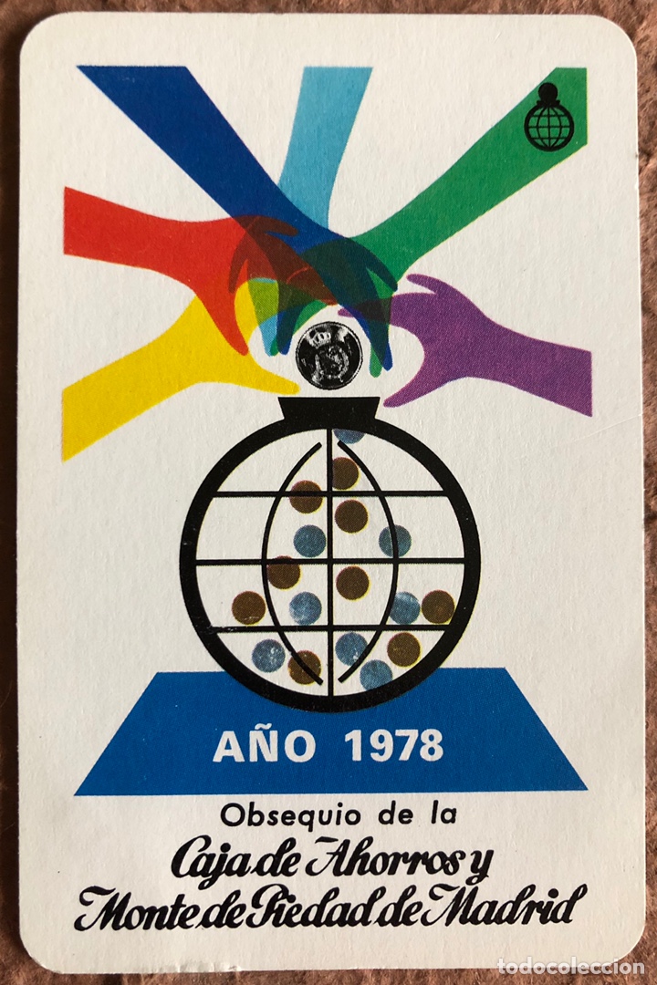 Sammeln von Kalendern: CAJA DE AHORROS Y MONTE DE PIEDAD DE MADRID. CALENDARIO HERACLIO FOURNIER DE 1978.