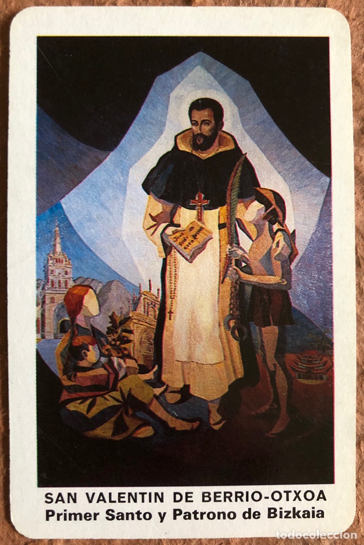 Coleccionismo calendarios: SAN VALENT&Iacute;N DE BERRIO-OTXOA CALENDARIO HERACLIO FOURNIER DE 1989.