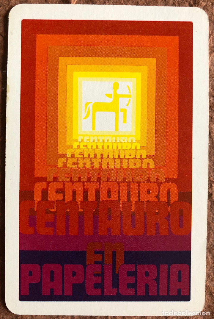 Sammeln von Kalendern: CENTAURO EN PAPELER&Iacute;A. CALENDARIO HERACLIO FOURNIER DE 1981.