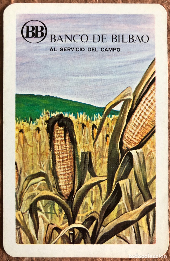 Coleccionismo calendarios: BANCO DE BILBAO. CALENDARIO HERACLIO FOURNIER DE 1971.