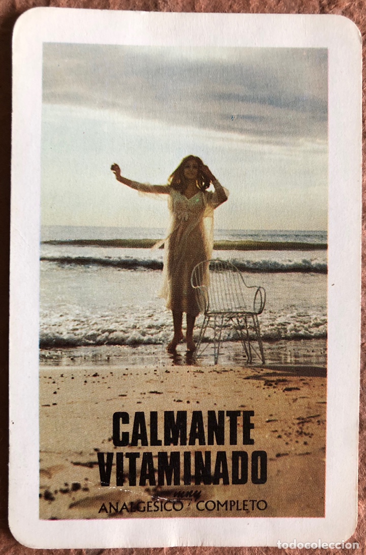 Sammeln von Kalendern: CALMANTE VITAMINADO (ANALG&Eacute;SICO COMPLETO). CALENDARIO HERACLIO FOURNIER DE 1971.