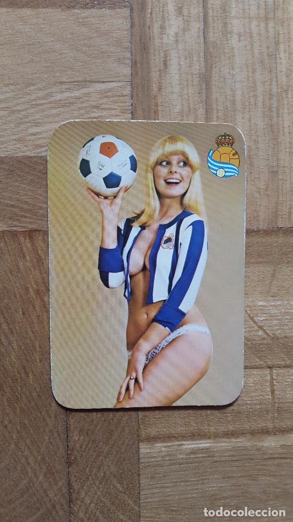 Collectables Calendars: CALENDARIO CHICA FUTBOL. REAL SOCIEDAD A&Ntilde;O 1977. VER FOTOS