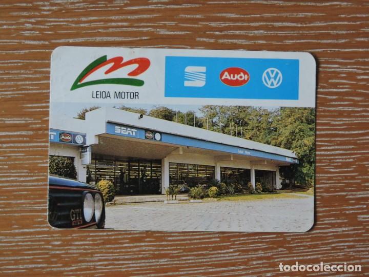 Coleccionismo Calendarios: Calendario Bolsillo - LEIOA MOTOR - SEAT AUDI VOLSKWAGEN GOLF GTI - COCHE - A&ntilde;o 1991
