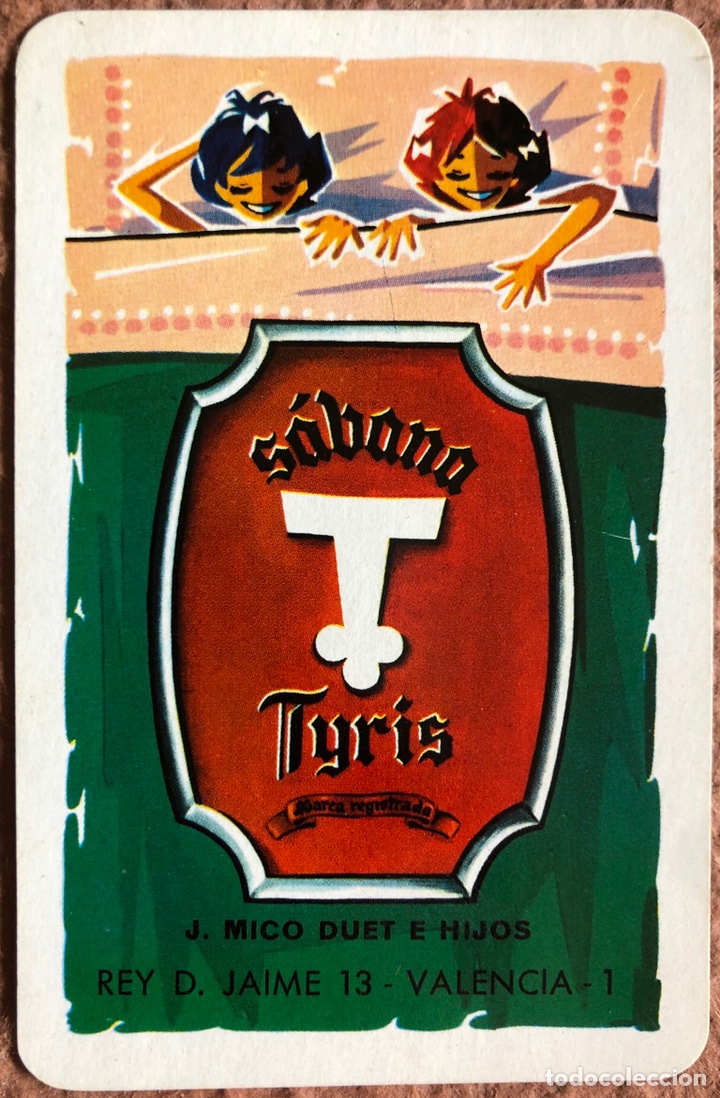 Sammeln von Kalendern: S&Aacute;BANA TYRIS (VALENCIA). CALENDARIO HERACLIO FOURNIER DE 1966.