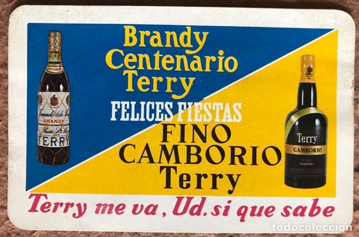 Sammeln von Kalendern: BRANDY CENTENARIO TERRY. CALENDARIO HERACLIO FOURNIER DE 1968.