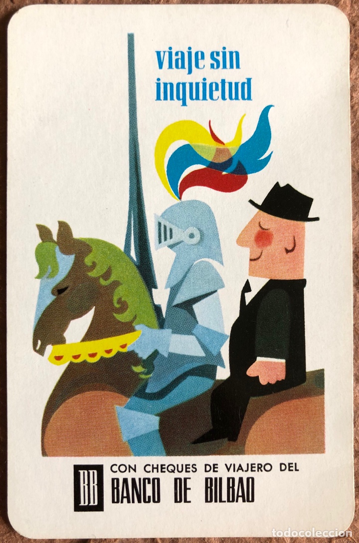 Sammeln von Kalendern: BANCO DE BILBAO. CALENDARIO HERACLIO FOURNIER DE 1968.