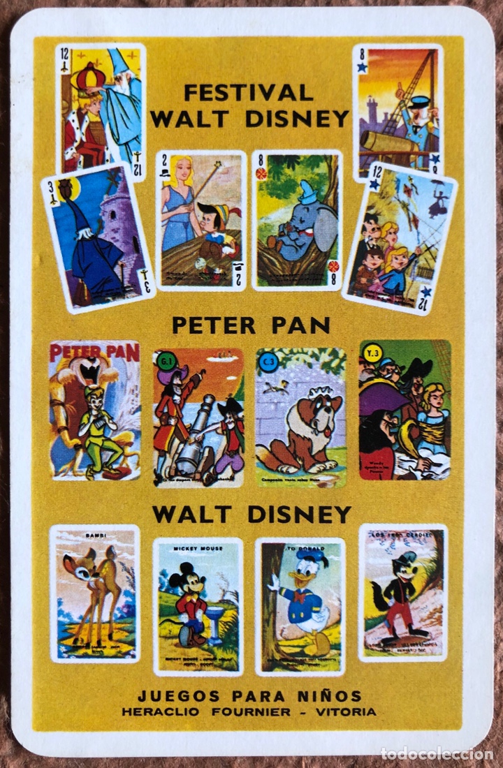 Coleccionismo calendarios: CATETOS WALT DISNEY. CALENDARIO HERACLIO FOURNIER DE 1969.