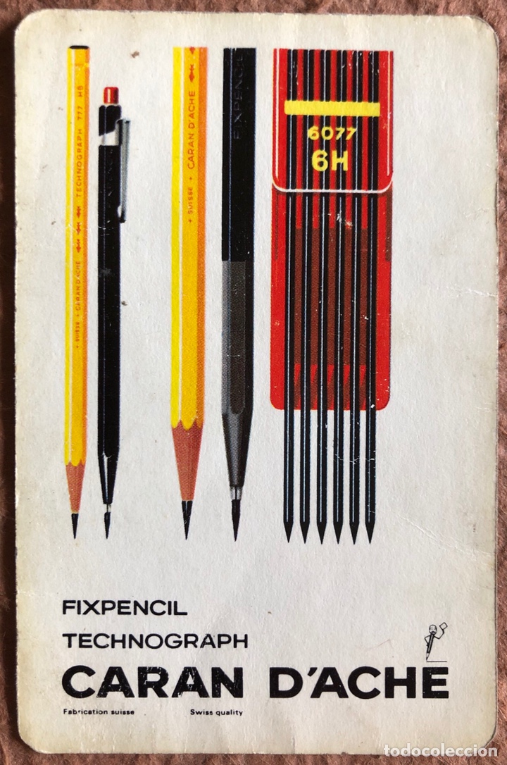Sammeln von Kalendern: CARAN D&rsquo;ACHE. CALENDARIO HERACLIO FOURNIER DE 1978.