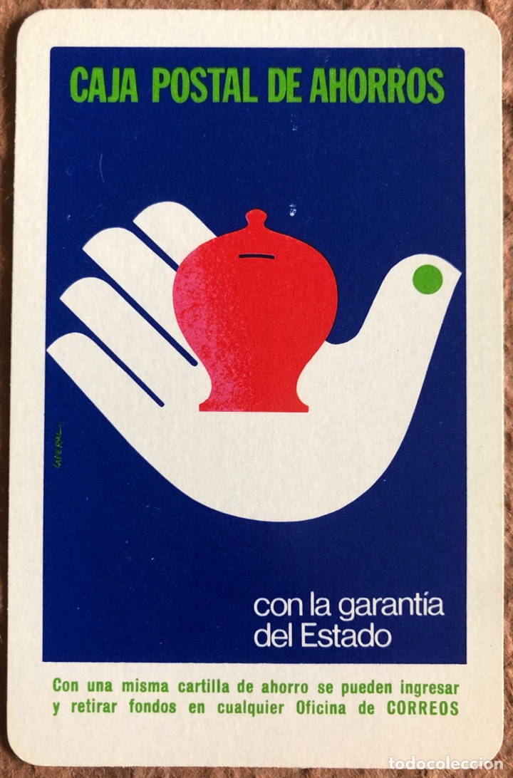 Collezionismo Calendari: CAJA POSTAL DE AHORROS. CALENDARIO FOURNIER DE 1977.