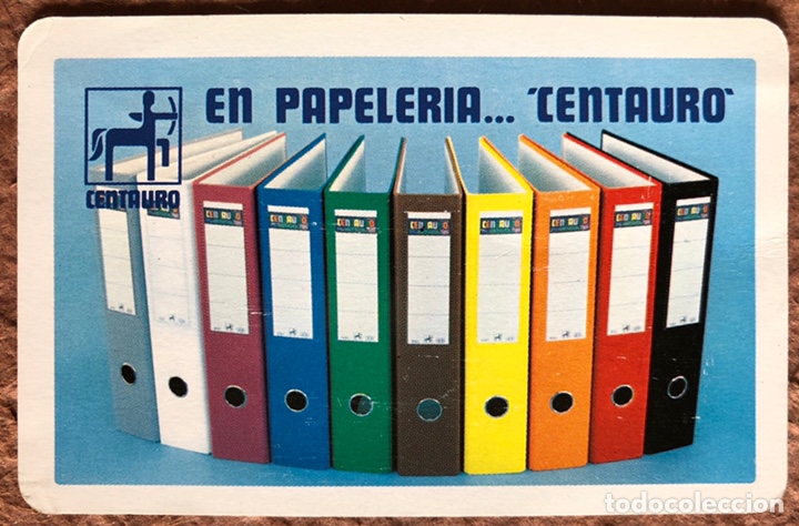 Sammeln von Kalendern: PAPELER&Iacute;A CENTAURO. CALENDARIO HERACLIO FOURNIER 1982.