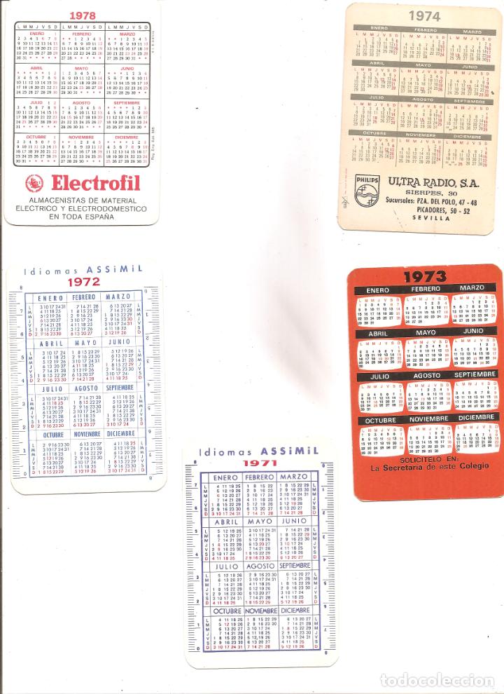 Coleccionismo calendarios: calendarios DIVERSOS (47 CALENDARIOS) - Foto 2